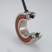 Integrated rotation sensor bearing