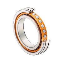 High Speed Angular Contact Ball Bearing with Outer Ring Refueling Hole