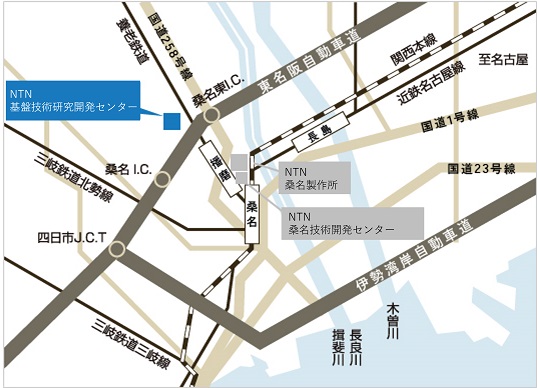 基盤技術研究開発センター アクセスマップ