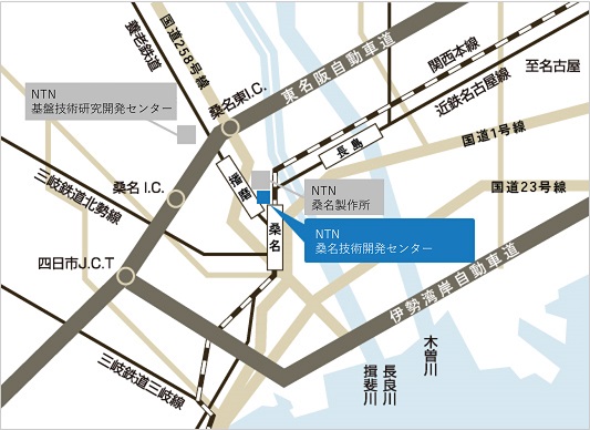 桑名技術開発センター アクセスマップ