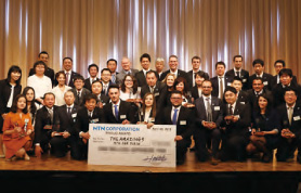 NTN PROUD AWARDに参画した優秀チームの集合写真