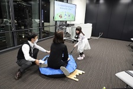 職場見学会での回る学校の様子