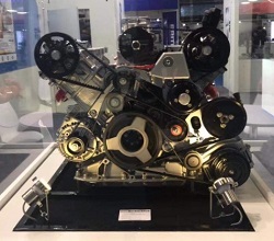 エンジンの動態モデル(過去の展示例)