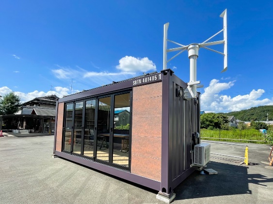 写真:移動型独立電源「N3 エヌキューブ」