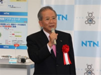 写真：鈴木会長の挨拶