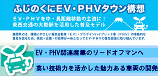 写真：静岡県「ふじのくにEV・PHVタウン構想」