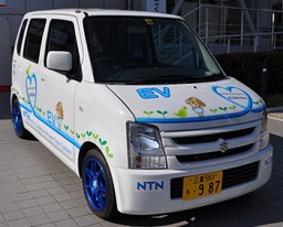 写真：桑名市へ貸与するコンバートEV 