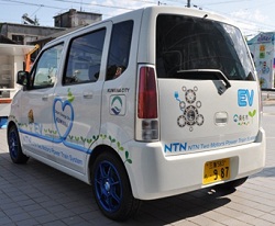 写真：桑名市へ貸与するコンバートEV 