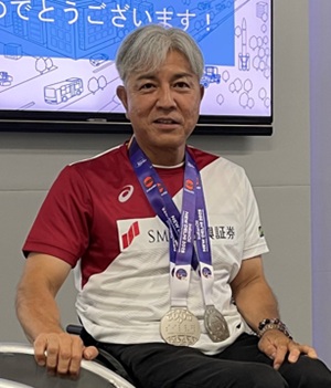 写真:上与那原寛和選手