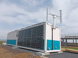 静岡県吉田町で独立電源として採用された「N3 エヌキューブ」