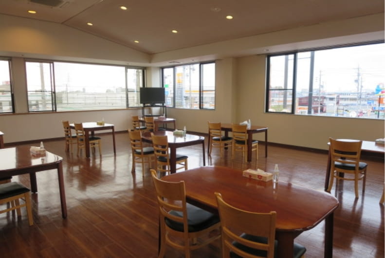 上岡田寮食堂
